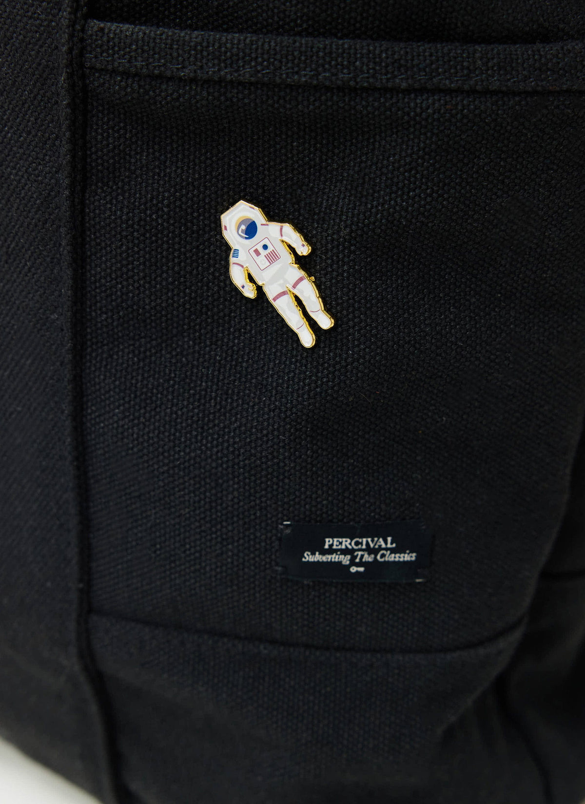 Percival Spaceman Pin Badges - Multi | Percival
