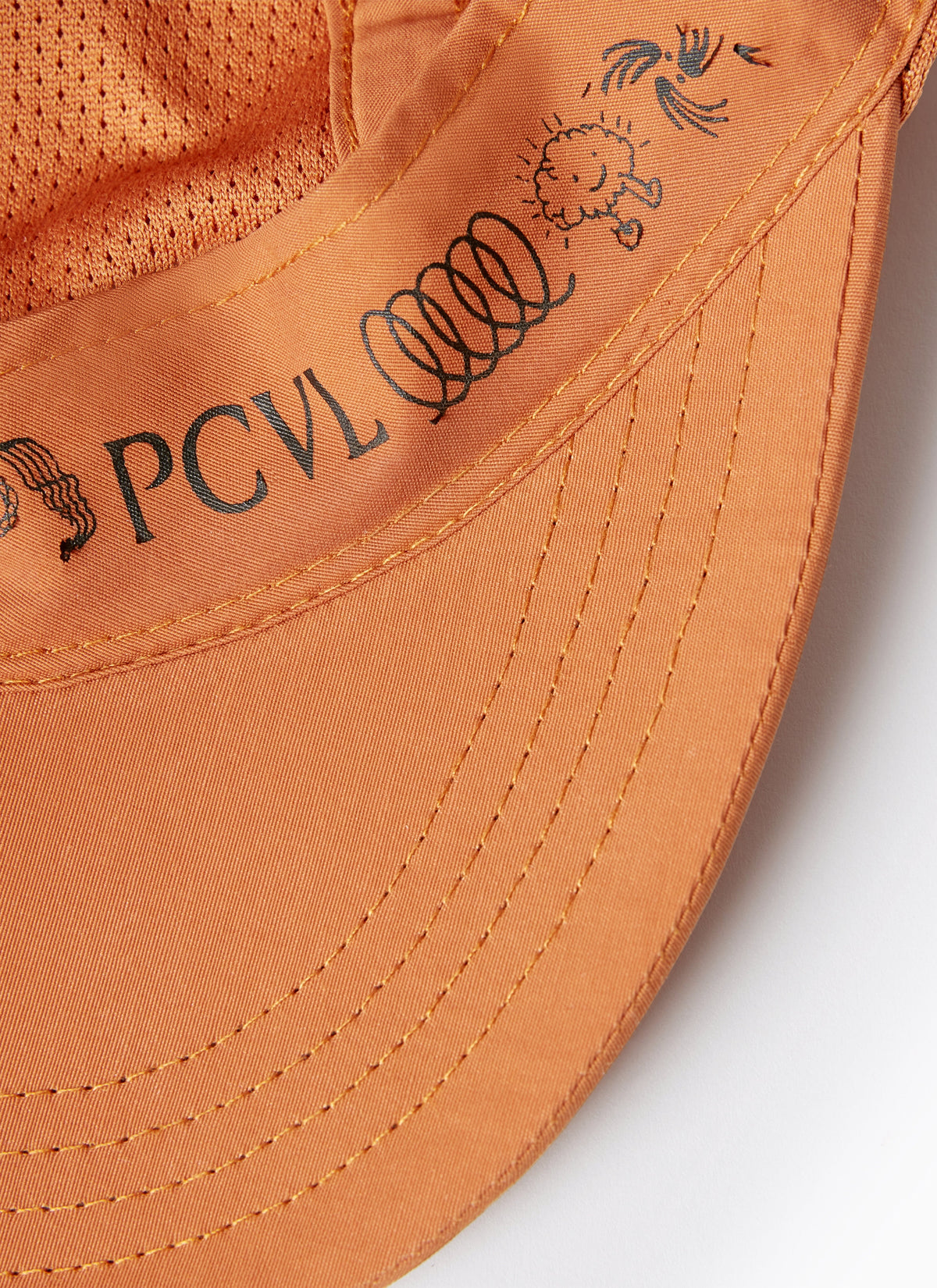 Men's PCVL Nylon Cap - Rust Waterproof & Breathable Performance Cap | Percival