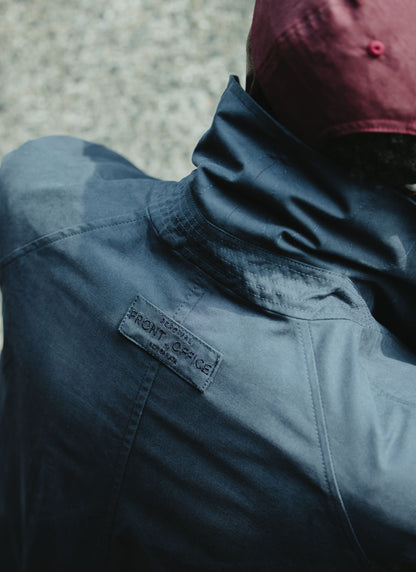 Men's Mac Trench Coat - Limited Edition Percival x Front Office - Navy | Percival