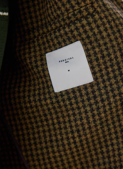 Men's Wool Minnesota Overcoat - Watcher Check | Percival