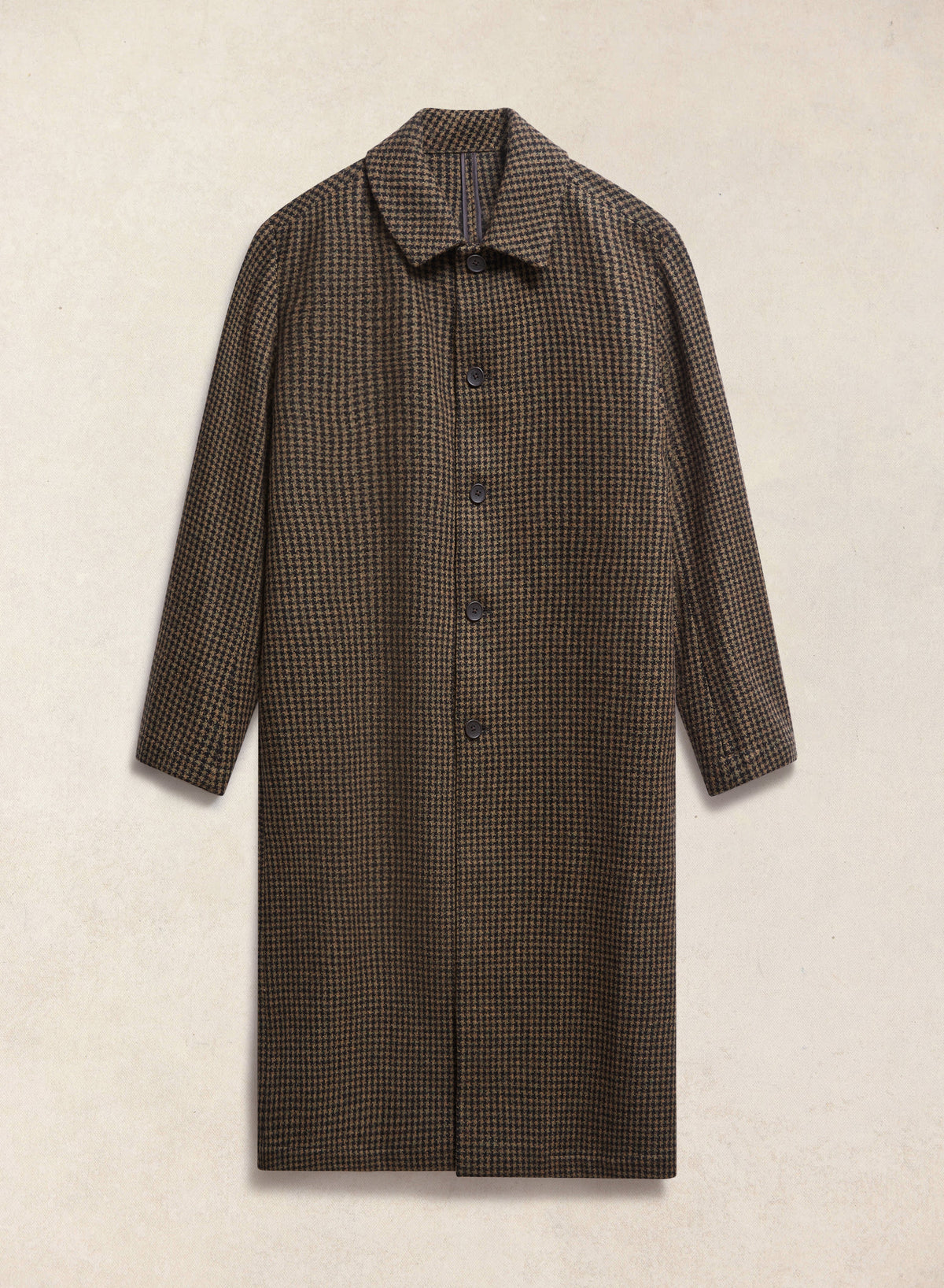 Men's Wool Minnesota Overcoat - Watcher Check | Percival