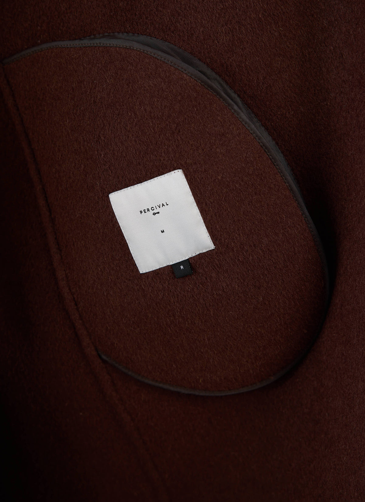 Men's Long Overcoat - Minnesota - Brown Fleck Twill | Percival