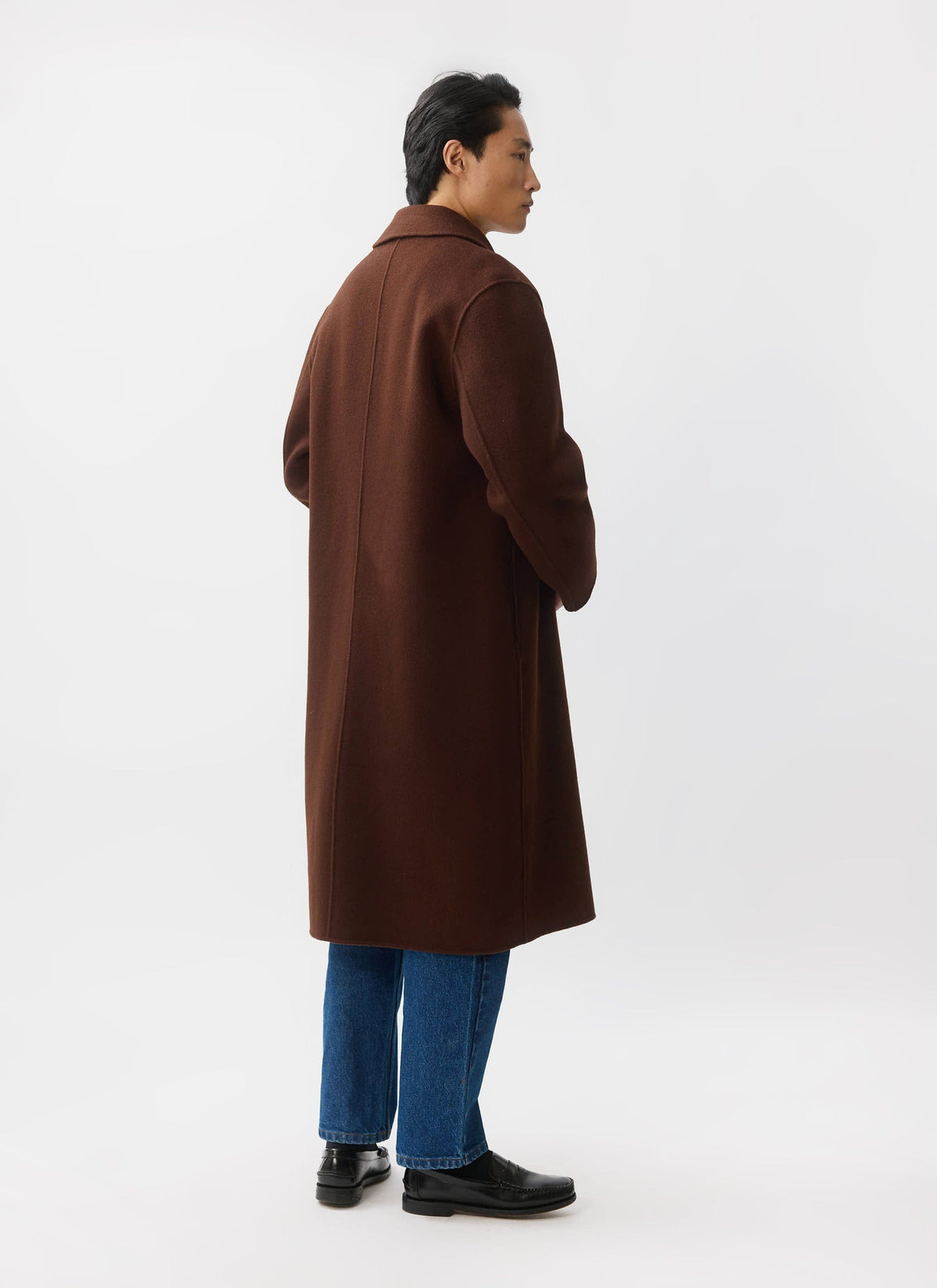 Minnesota Overcoat - Wool - Espresso Brown | Percival
