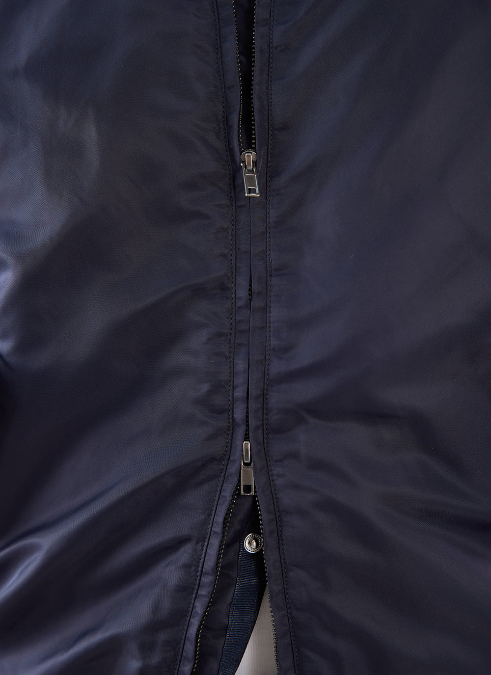 Men's Bomber Jacket - Nylon - Midnight Blue | Percival