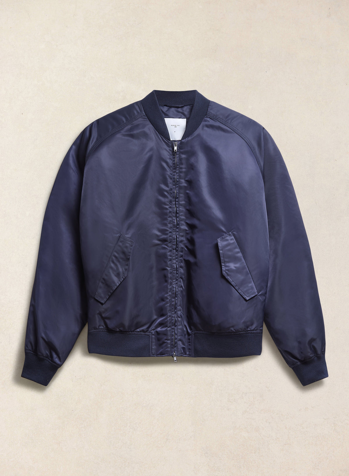 Men's Bomber Jacket - Nylon - Midnight Blue | Percival