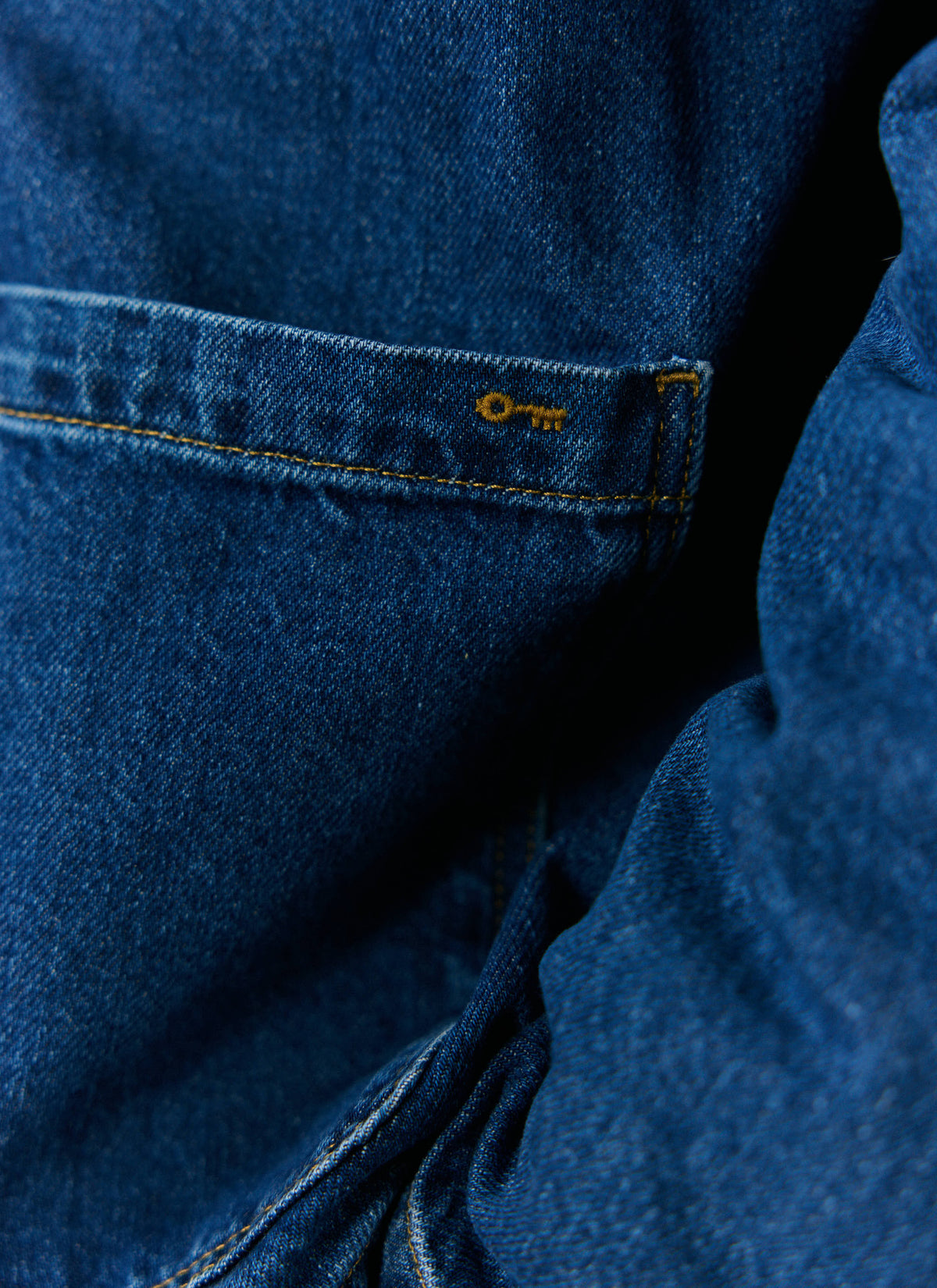 Men's Chore Jacket - Denim - Mid Wash Blue | Percival