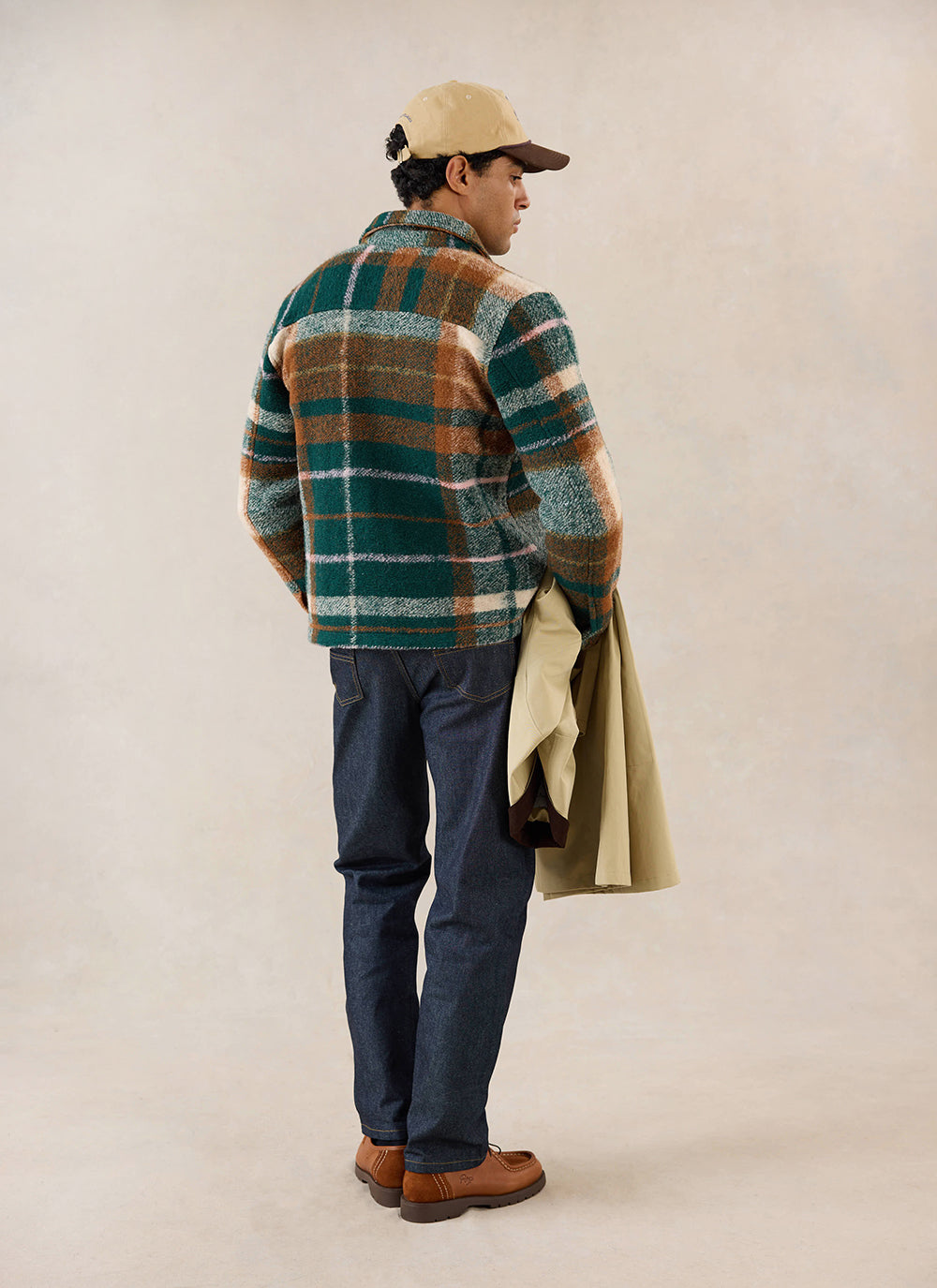 Knowles Overshirt - Wool - Multi Check | Percival