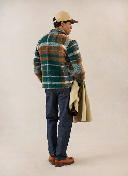 Knowles Overshirt - Wool - Multi Check | Percival