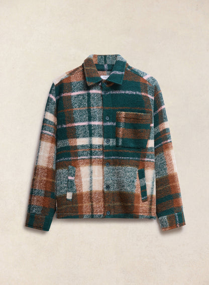 Knowles Overshirt - Wool - Multi Check | Percival