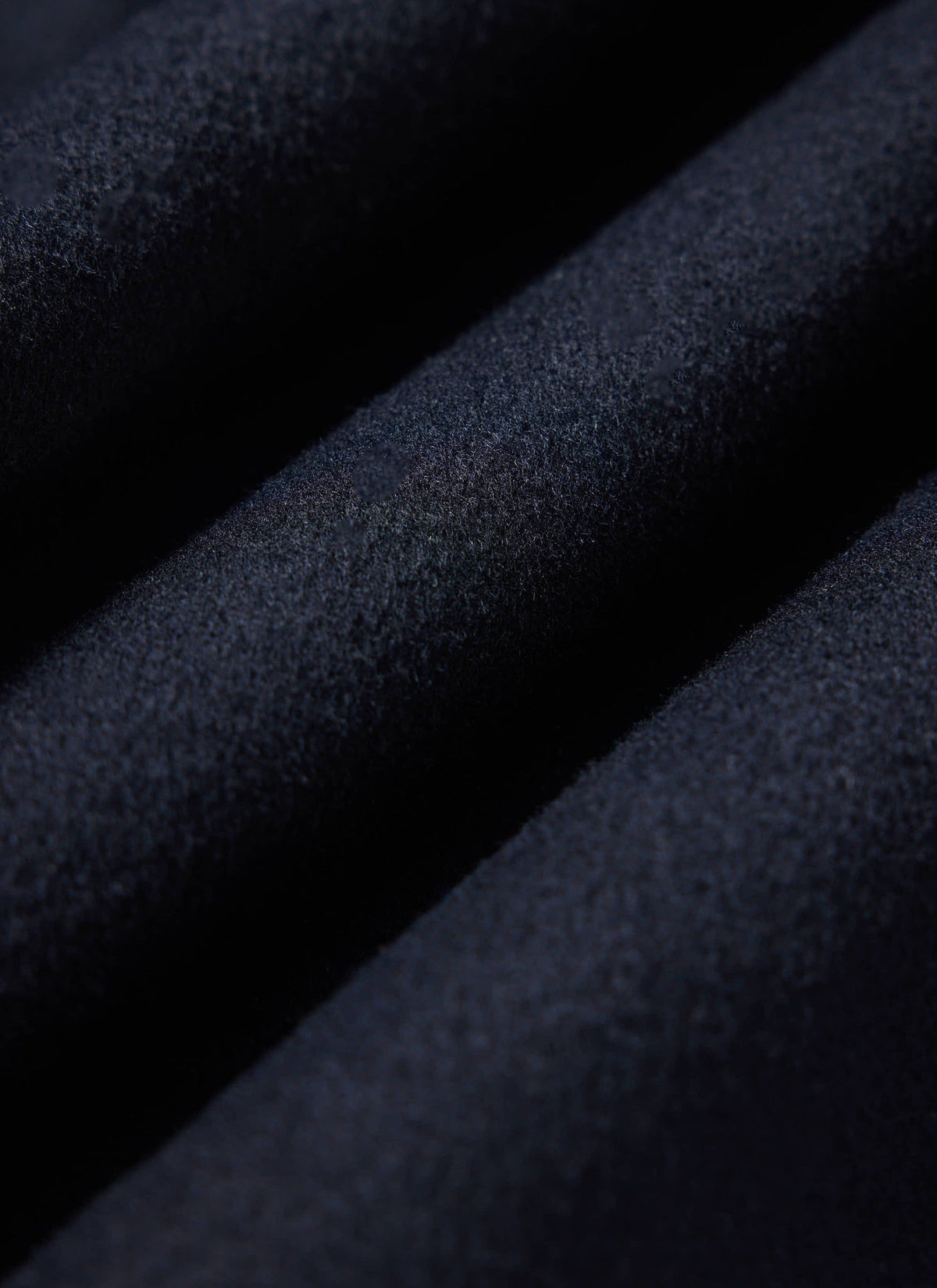 Men's Wool Overshirt - Shacket - Wool - Navy Blue | Percival