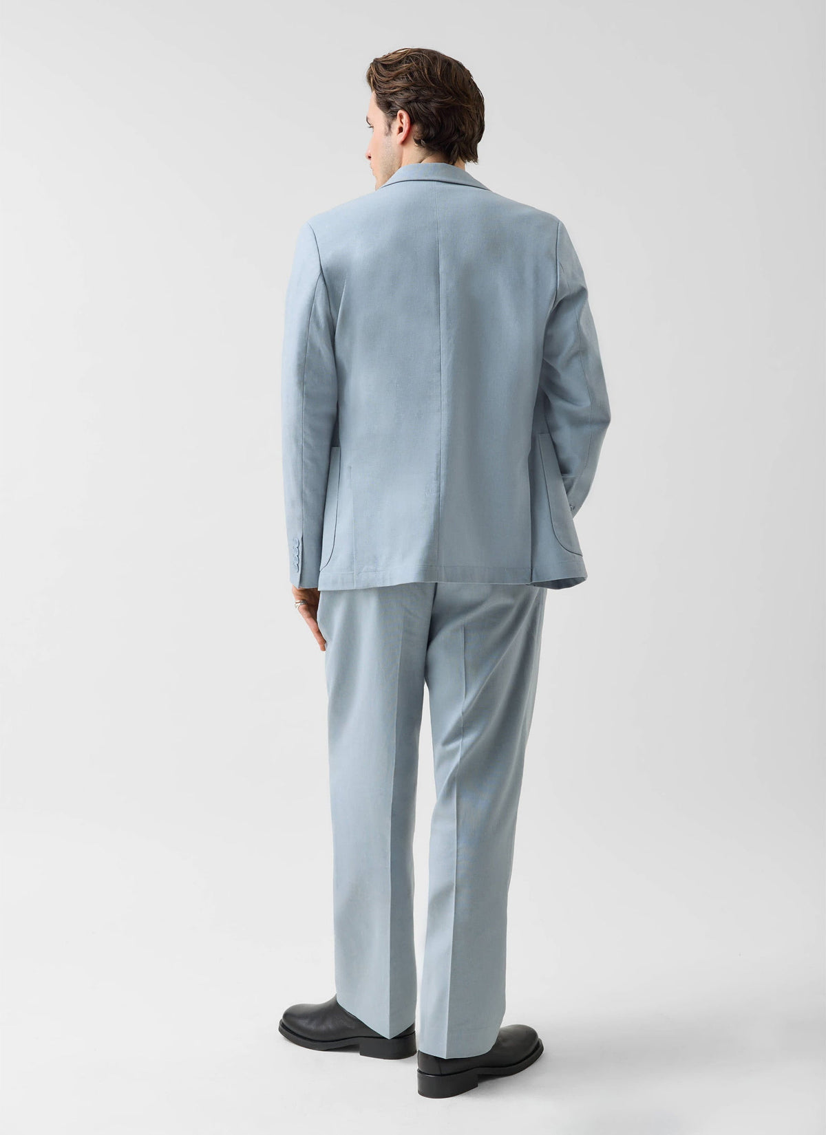 Percival Men's Linen Blazer - Wedding Suit Jacket - Light Blue | Percival