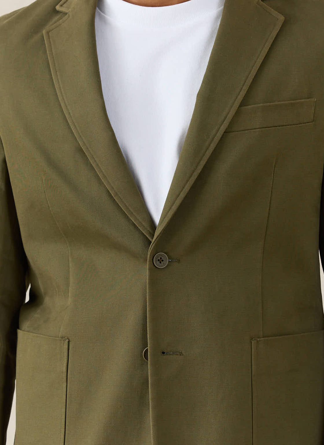 Men's Tailored Moleskin Blazer - Suit Jacket - Forest Green | Percival