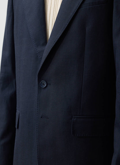 Men's Tailored Blazer - Suit Jacket x Warren - Navy Blue | Percival