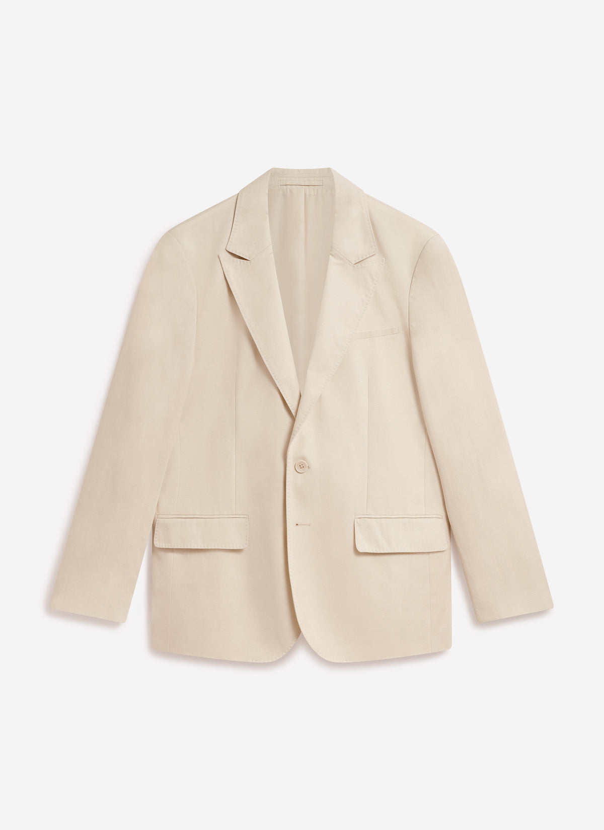 Men's Tailored Blazer - Suit Jacket x Warren - Ecru Cream | Percival