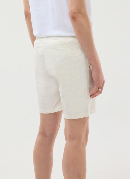 Classic Shorts - Seersucker - Cream | Percival