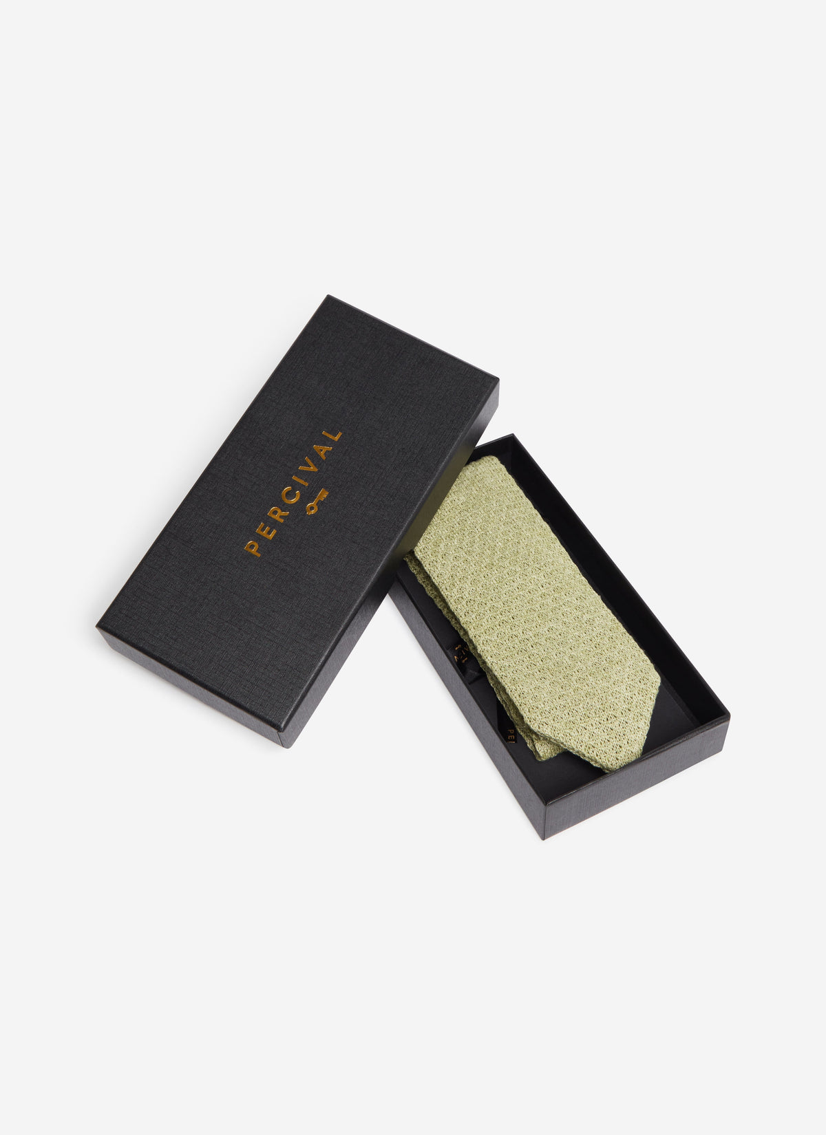 Linen Tie - Forest Marl | Percival