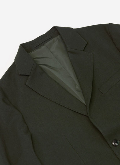Tailored Blazer - Wool - Forest | Percival