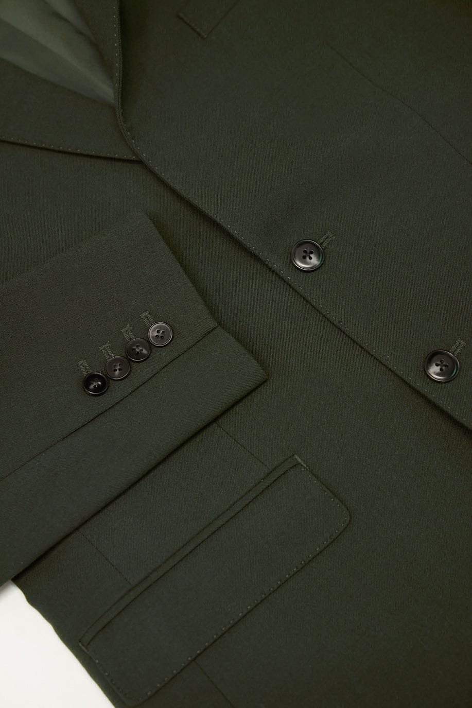 Tailored Blazer - Wool - Forest | Percival