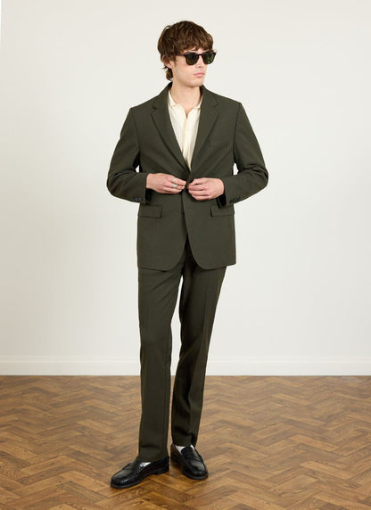 Tailored Blazer - Wool - Forest | Percival