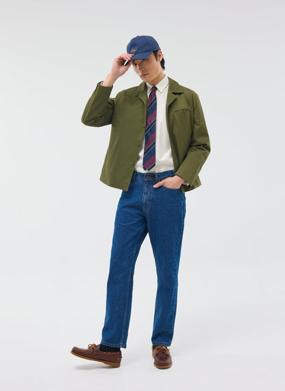 Men's Casual Workwear Jacket - Chore Jacket - Khaki | Percival