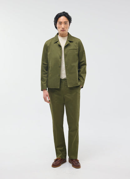 Men's Casual Workwear Jacket - Chore Jacket - Khaki | Percival