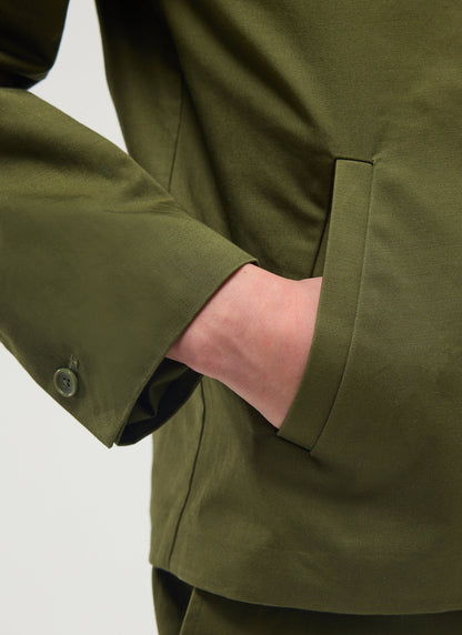 Men's Casual Workwear Jacket - Chore Jacket - Khaki | Percival
