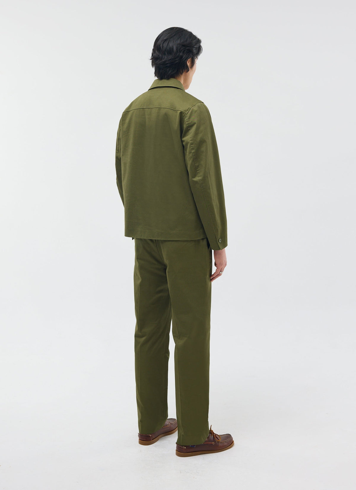 Men's Casual Workwear Jacket - Chore Jacket - Khaki | Percival