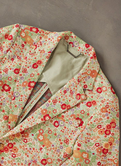 Men's Suit Jacket - Floral Tailored Blazer - Multi | Percival
