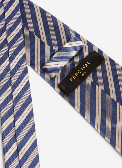 Men's Micro Stripe Silk Tie - Burgundy | Percival