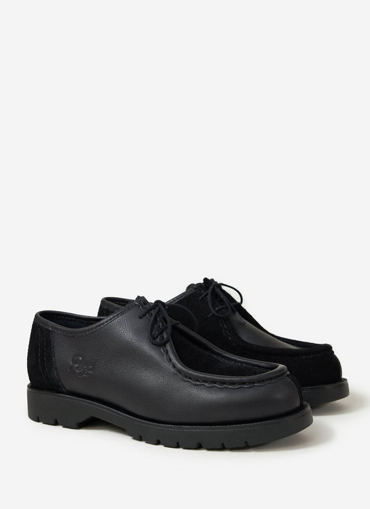 Kleman x Percival - Padror Patchwork Shoe - Black | Percival