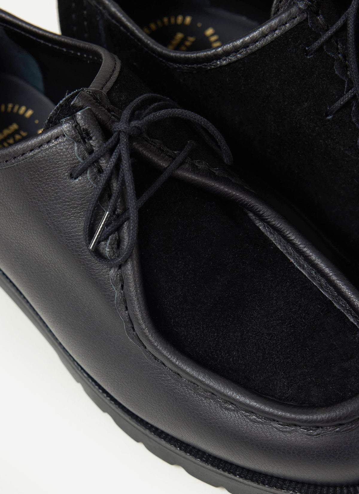 Kleman x Percival - Padror Patchwork Shoe - Black | Percival