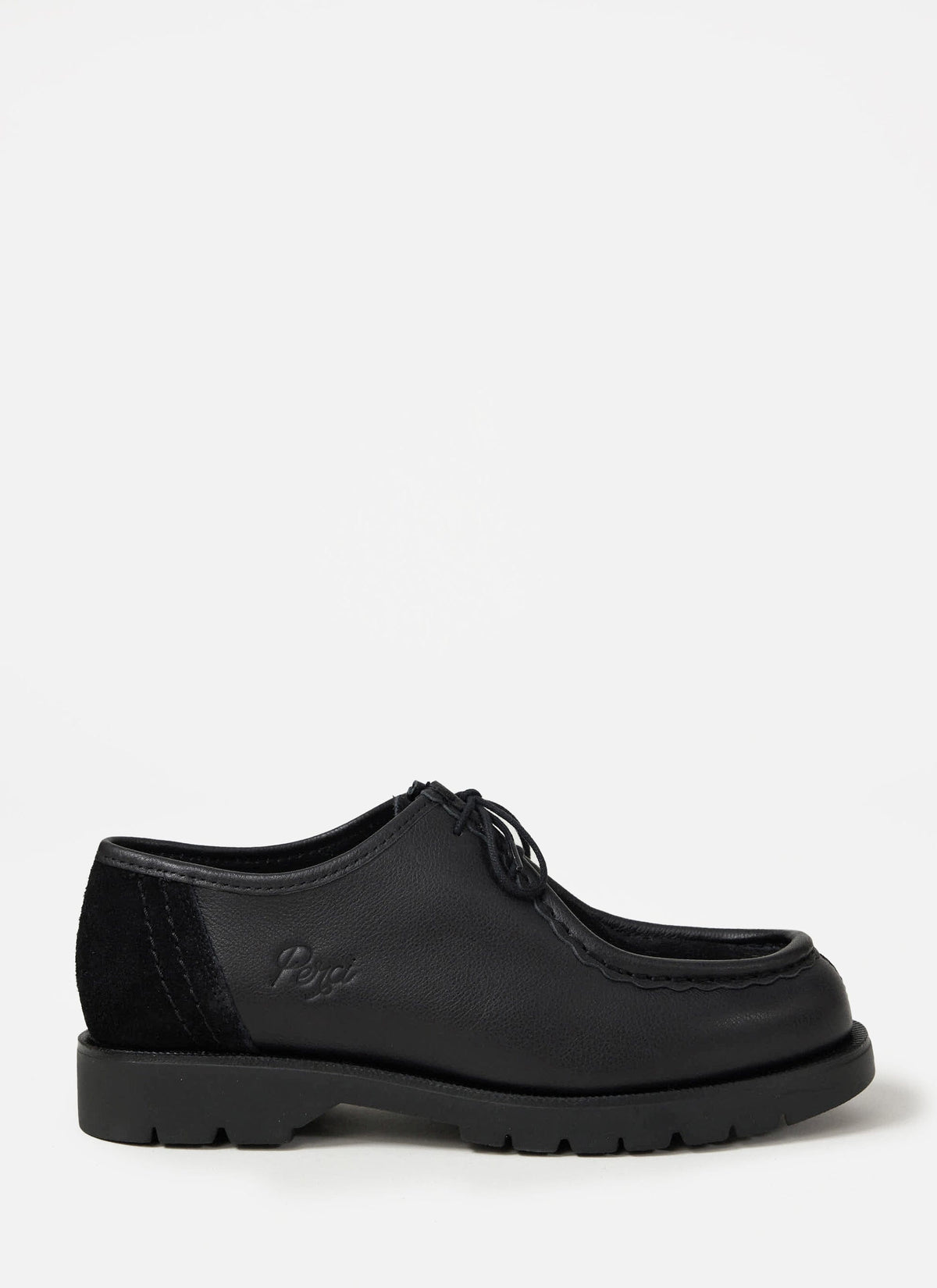 Kleman x Percival - Padror Patchwork Shoe - Black | Percival