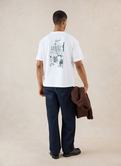 Marley Oversized T-Shirt - White Organic Cotton | Percival