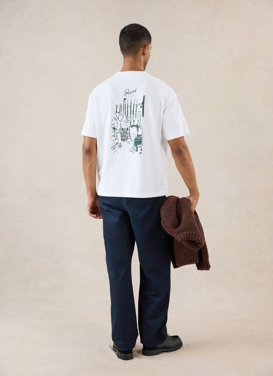 Marley Oversized T-Shirt - White Organic Cotton | Percival