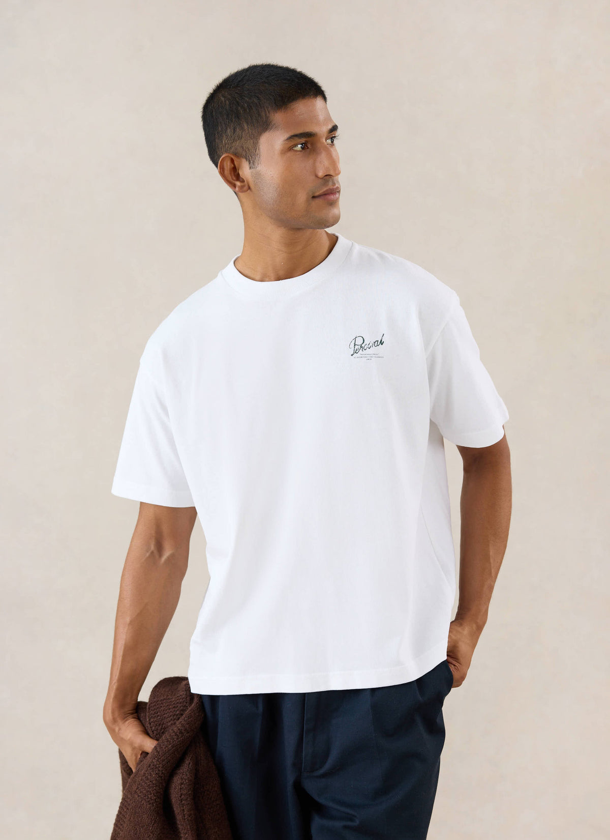Marley Oversized T-Shirt - White Organic Cotton | Percival