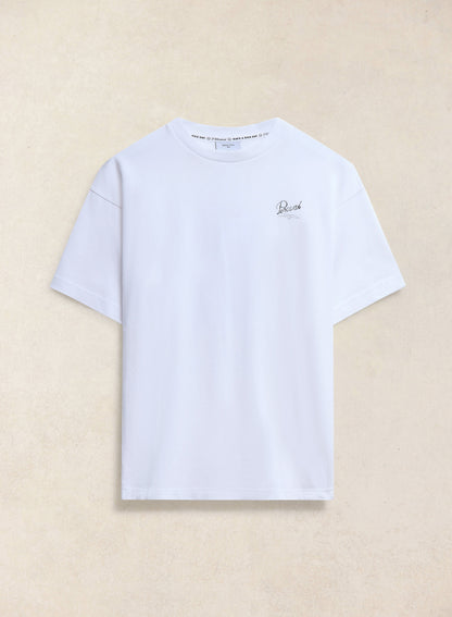 Marley Oversized T-Shirt - White Organic Cotton | Percival