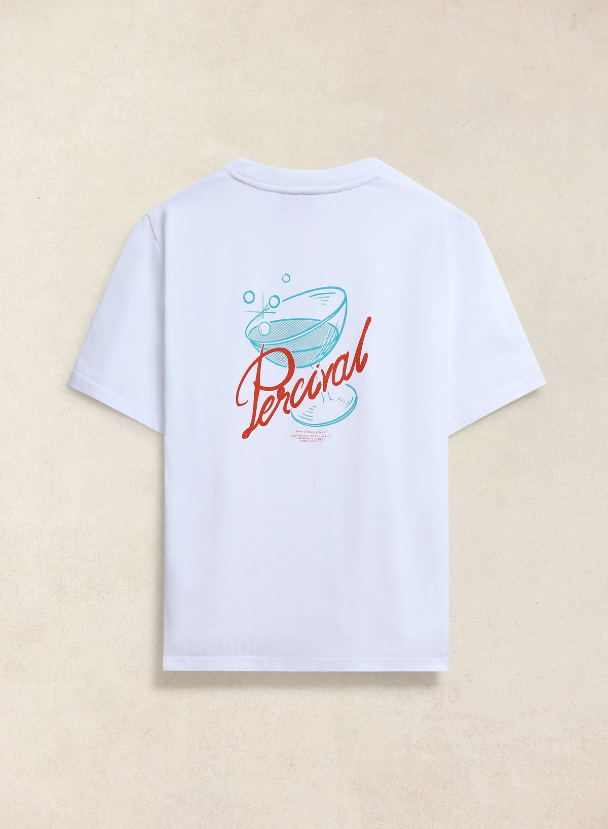 Norman White Oversized T-Shirt - 260 GSM Organic Cotton | Percival