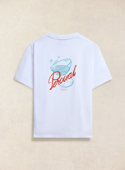 Norman White Oversized T-Shirt - 260 GSM Organic Cotton | Percival