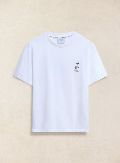 Norman White Oversized T-Shirt - 260 GSM Organic Cotton | Percival