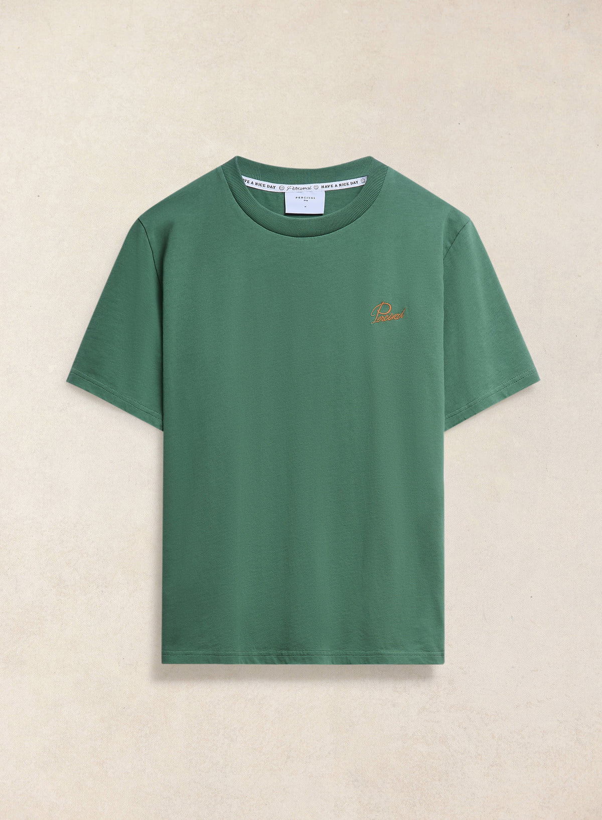 Men's Forest Script Embroidered T-Shirt - Organic Cotton | Percival