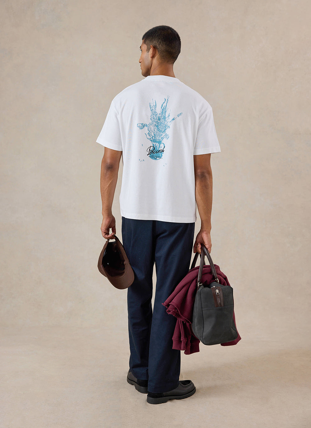 Dawson Oversized T-Shirt - Organic Cotton - White | Percival