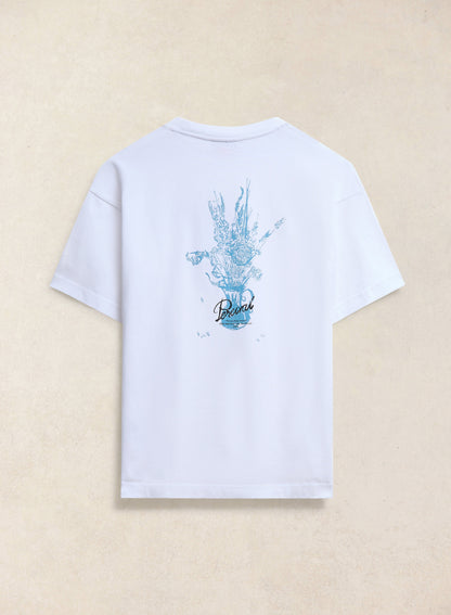 Dawson Oversized T-Shirt - Organic Cotton - White | Percival