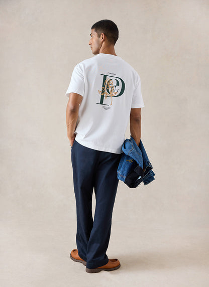 Earl Oversized T-Shirt - White Organic Cotton | Percival