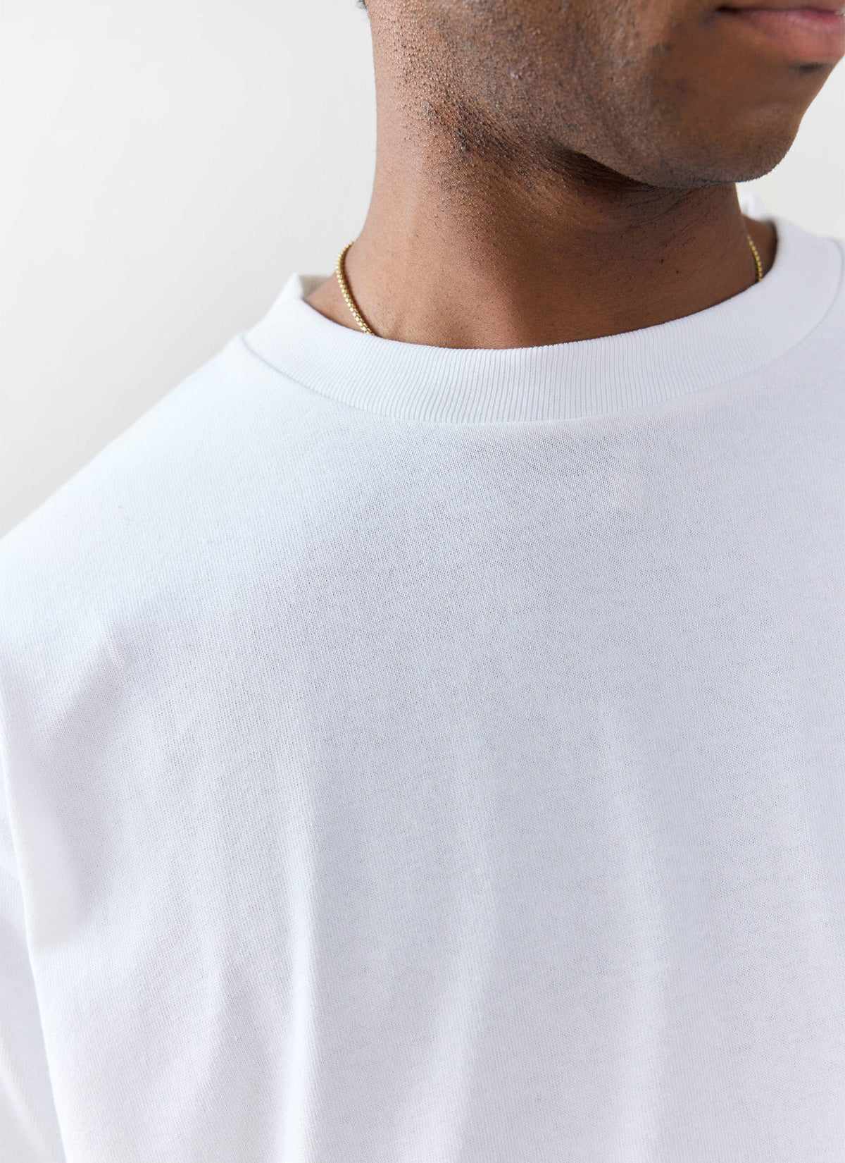 Men's Oversized Cotton T Shirts - 3 Pack - White | Percival