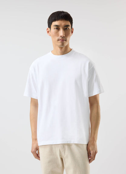 Men's Oversized T Shirts - 3 Pack - Cotton - White, Black & Navy | Percival
