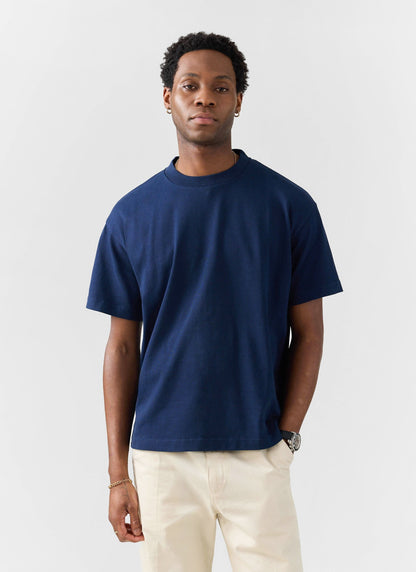 Men's Oversized T Shirts - 3 Pack - Cotton - White, Black & Navy | Percival