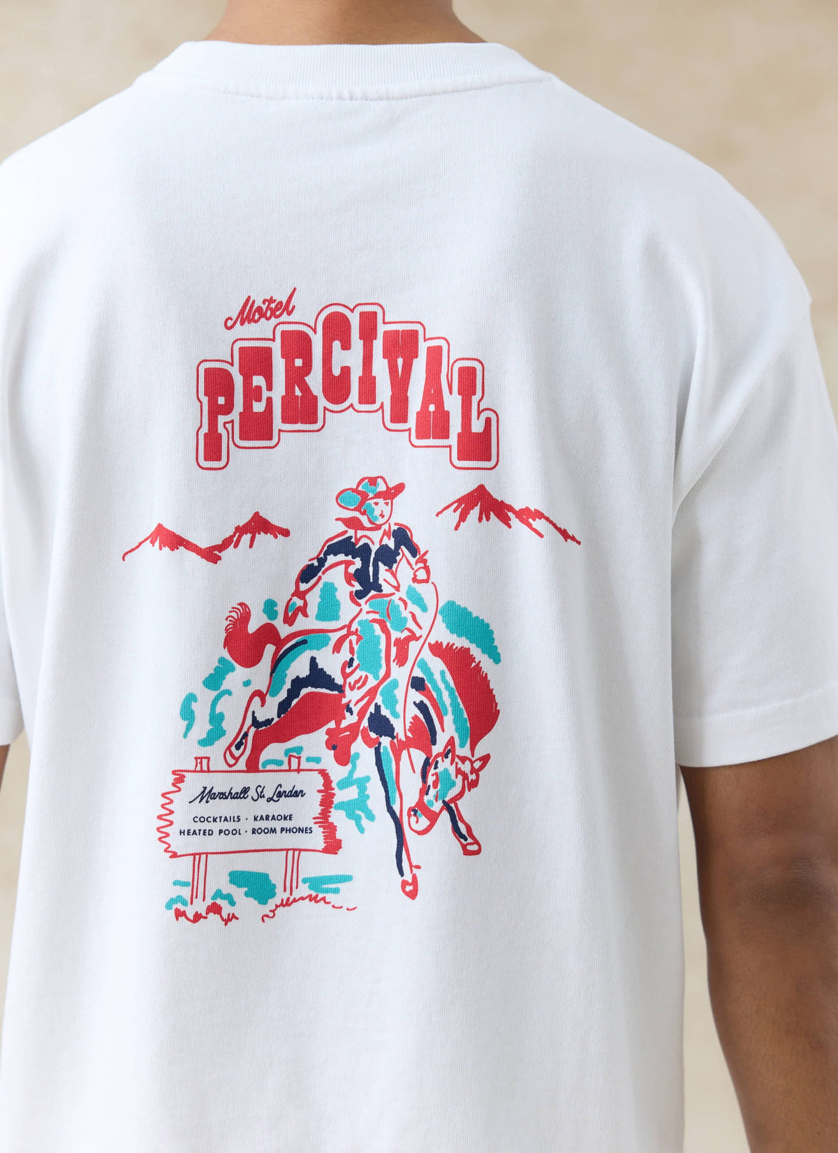 Men's Oversized T-Shirt: Dexter - Organic Cotton - White | Percival