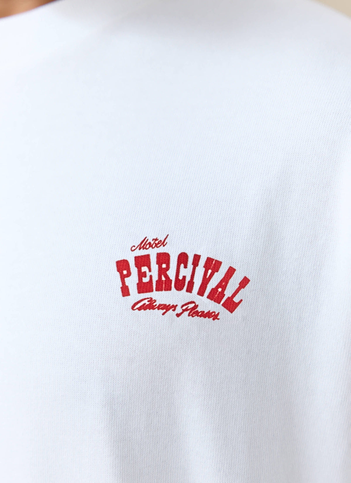 Men's Oversized T-Shirt: Gordon - Organic Cotton - White | Percival