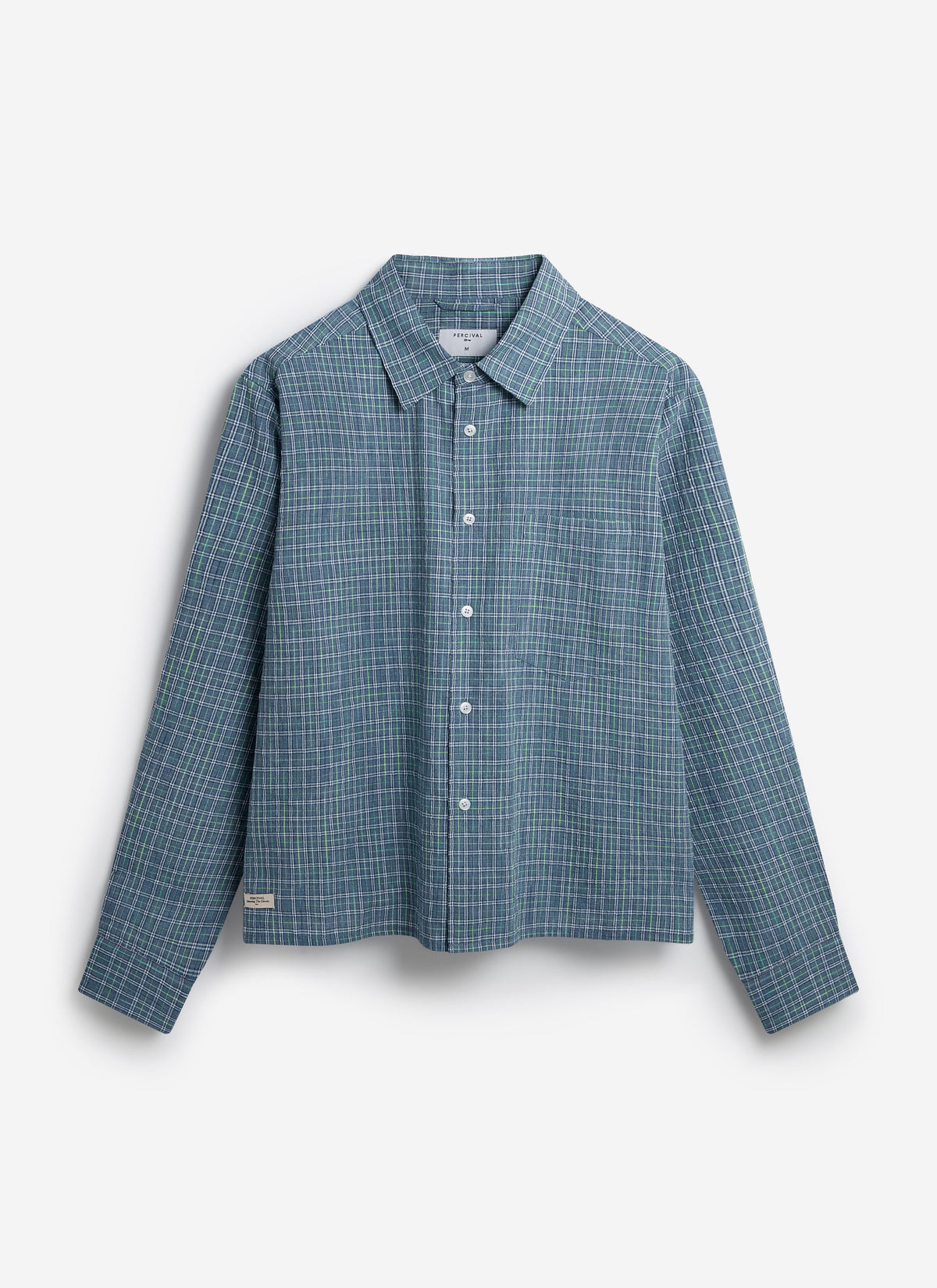Men's Hinsley Checked Boxy Shirt - 100% Cotton | Percival