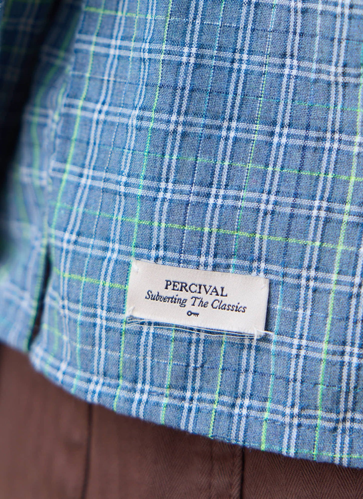 Men's Hinsley Checked Boxy Shirt - 100% Cotton | Percival